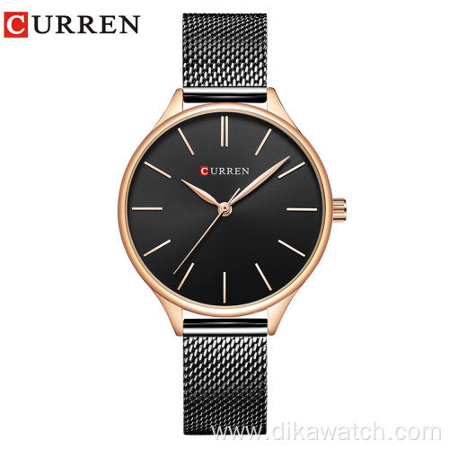 Curren 9024 High Quality New Design Ladies Gift Stylish Clock Watch Woman Fashion Quartz Female Wristwatches Relogio Feminino